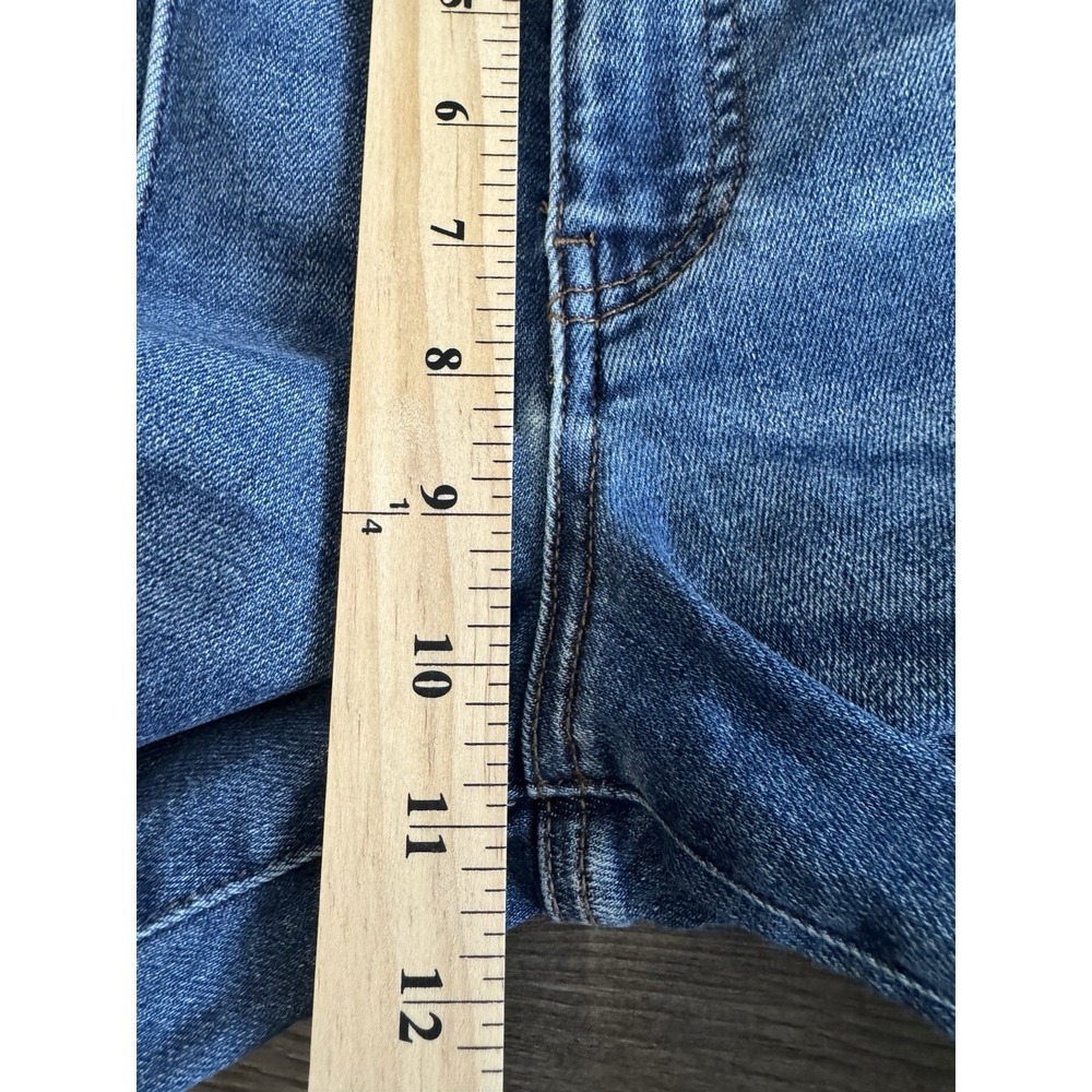 KUT from the Kloth Fay Fab Ab Straight Leg Jeans Women's Size 0 Blue Cuffed - Picture 8 of 9
